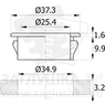 TFLF34,9x25,4-3,2