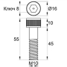 DIN912-M10x45